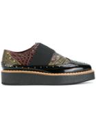 Antonio Marras Contrast Brogue Shoes - Black