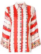 Emilio Pucci Wide Sleeved Shirt - Multicolour