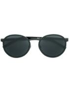 Blyszak Round Tinted Sunglasses - Black