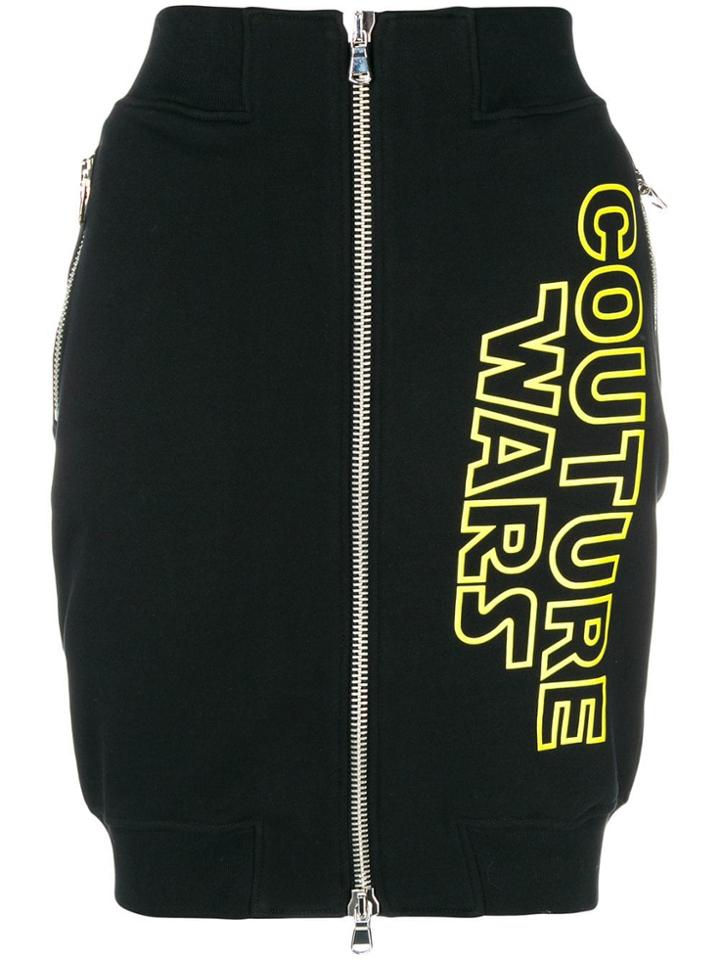 Moschino Couture Wars Mini Skirt - Black