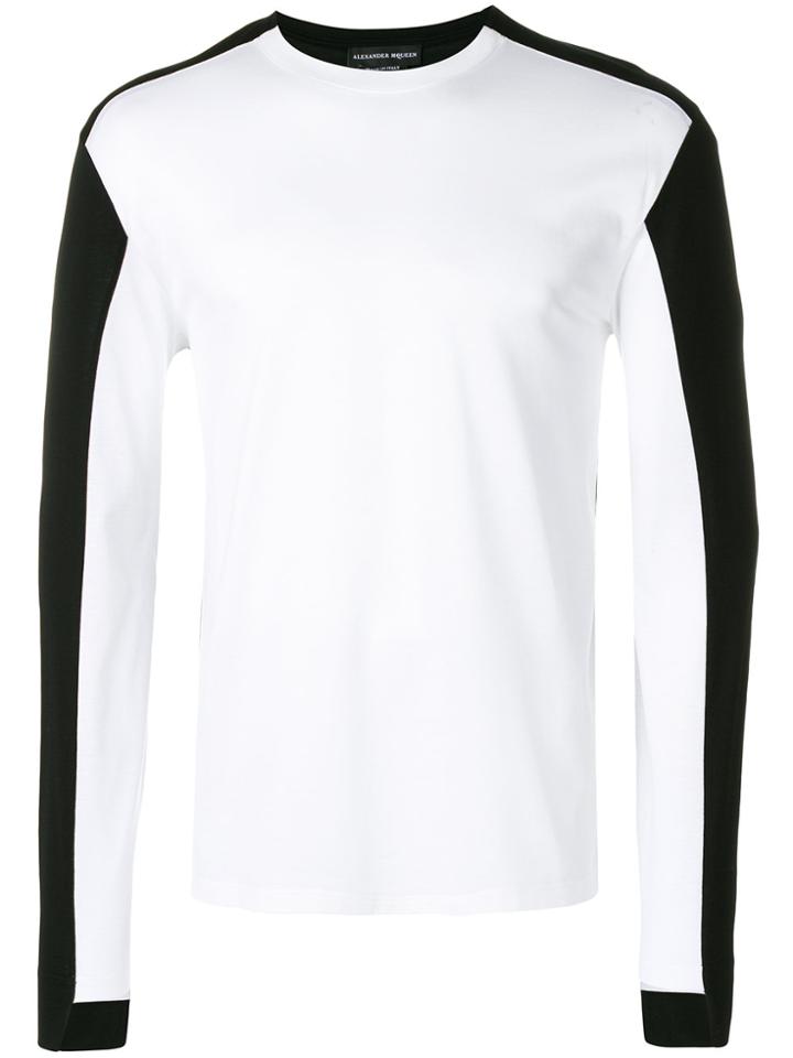 Alexander Mcqueen Panelled Top - White