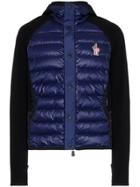 Moncler Grenoble Quilted Feather Down Nylon Hooded Jacket - Black