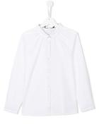 Burberry Kids Classic Shirt, Girl's, Size: 14 Yrs, White