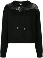 Mcq Alexander Mcqueen Cut Up Hoodie - Black