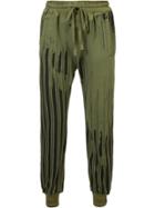 Haider Ackermann Drawstring Trousers - Green