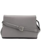 Fabiana Filippi Leather Shoulder Bag - Grey