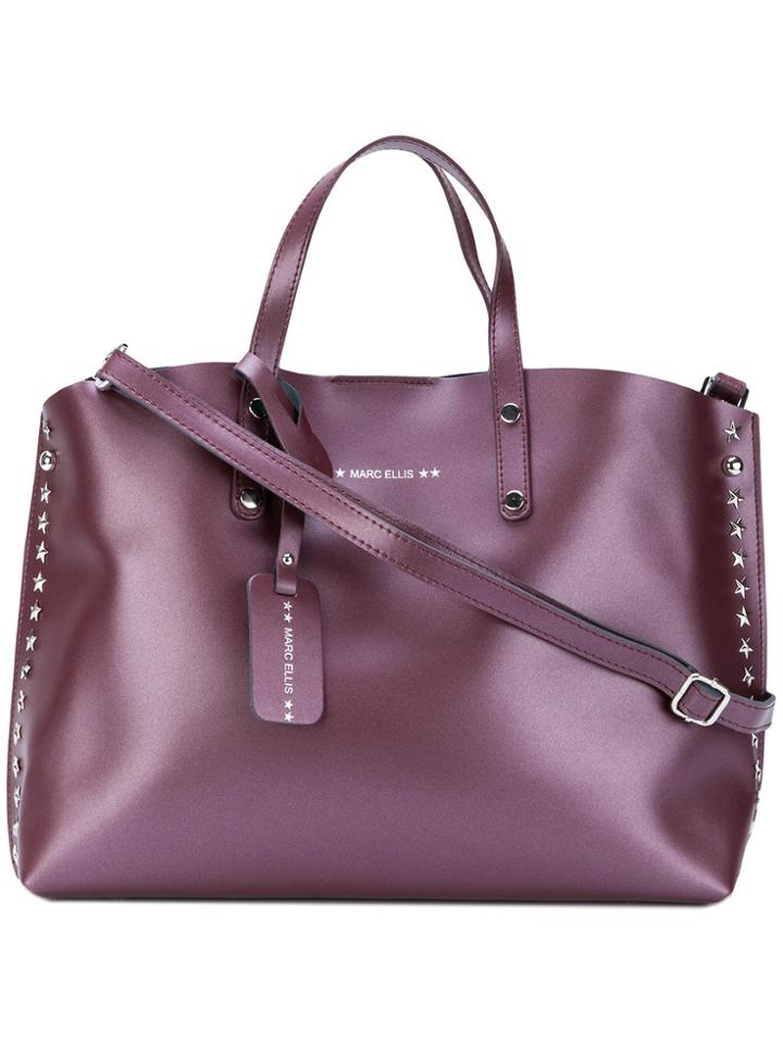 Marc Ellis New York Star Tote - Pink & Purple
