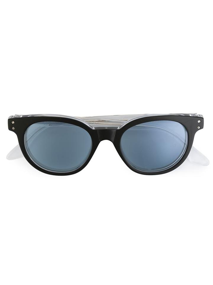 'riviera' Sunglasses, Adult Unisex, Black, Acetate, Retrosuperfuture
