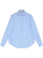 Gucci Fil Coupé Shirt - Blue