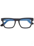 Saint Laurent Eyewear Rectangle Glasses - Black