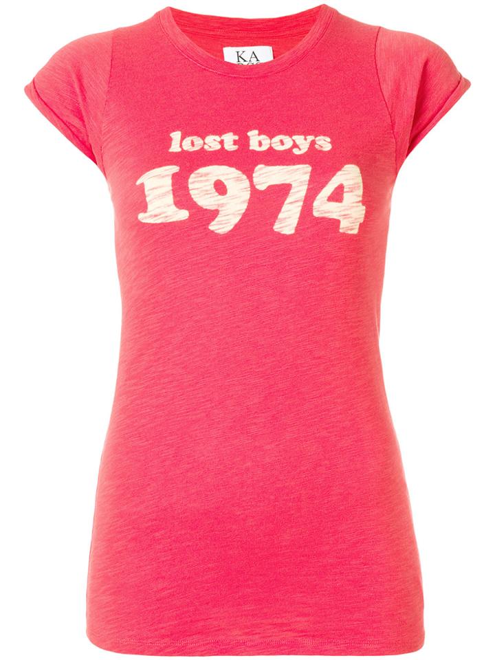 Zoe Karssen Printed T-shirt - Red
