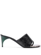 Alain Tondowski Low-heeles Sandals - Black