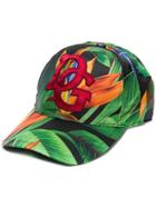 Dolce & Gabbana Palm Print Baseball Cap - Green