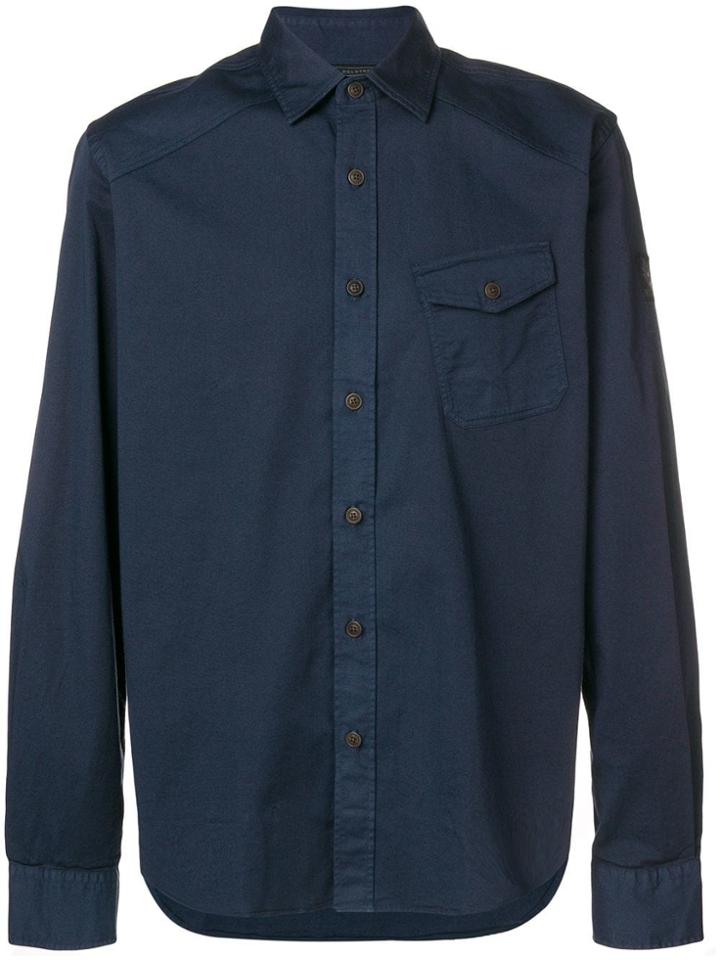 Belstaff Chest Pocket Shirt - Blue