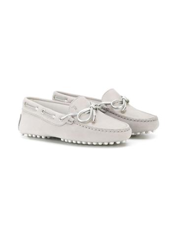 Tod S Kids Classic Loafers, Boy's, Size: 29, Grey