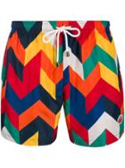 Missoni Colour-block Swim Shorts - Blue