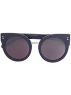 Stella Mccartney Eyewear Rounded Cat Eye Sunglasses - Blue