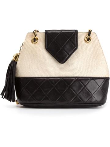 Chanel Vintage Bi Colour Shoulder Bag