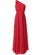 Liu Jo One Shoulder Flared Gown