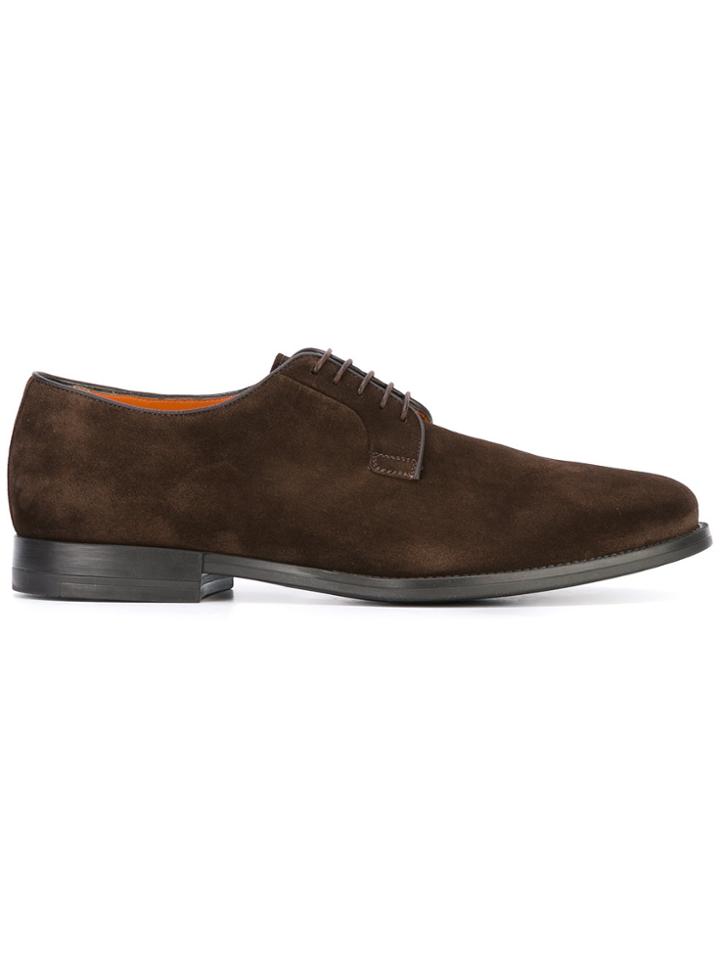 Santoni Casual Derby Shoes - Brown