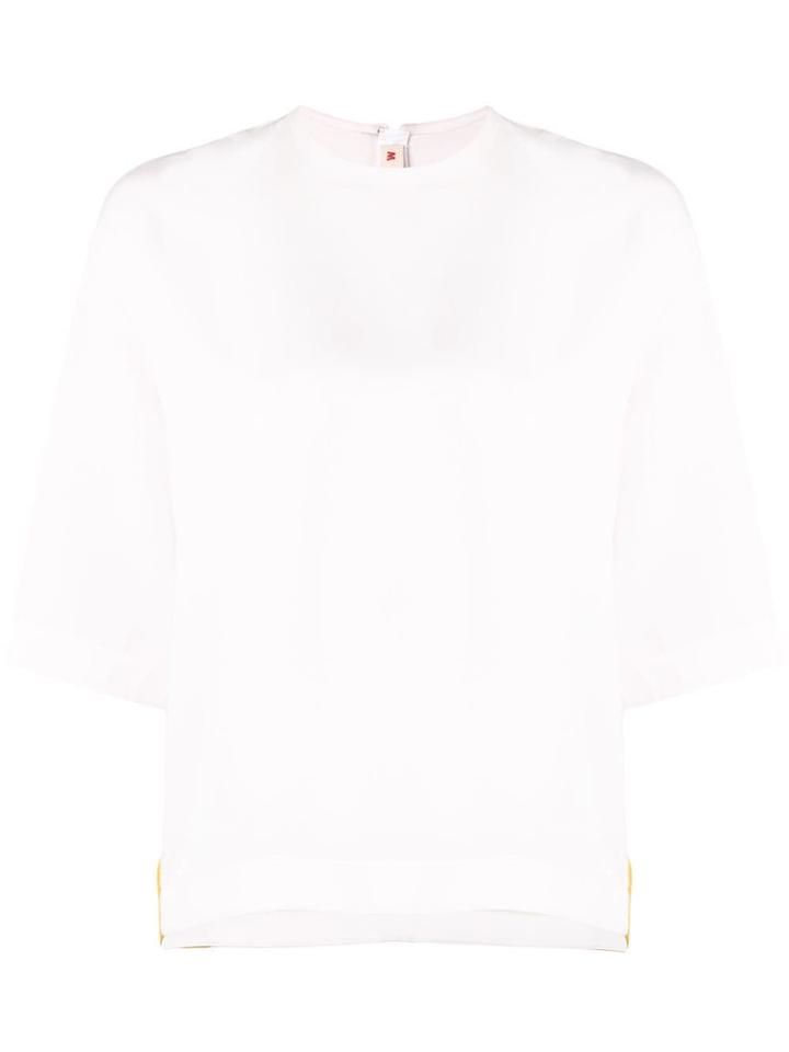 Marni Side Stripe Top - Pink