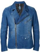 Guild Prime - Zip Up Denim Jacket - Men - Cotton/polyester/polyurethane - 1, Blue, Cotton/polyester/polyurethane