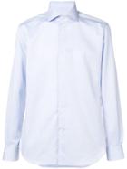 Corneliani Pointed Collar Shirt - Blue