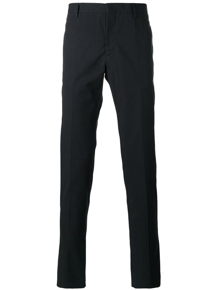Maison Margiela - Casual Tailored Trousers - Men - Cotton/spandex/elastane/viscose - 46, Blue, Cotton/spandex/elastane/viscose
