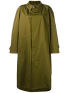 Nehera Comme Coat, Women's, Size: Xs, Green, Cotton/polyamide/viscose