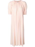 Marni Pleated Shift Dress - Pink