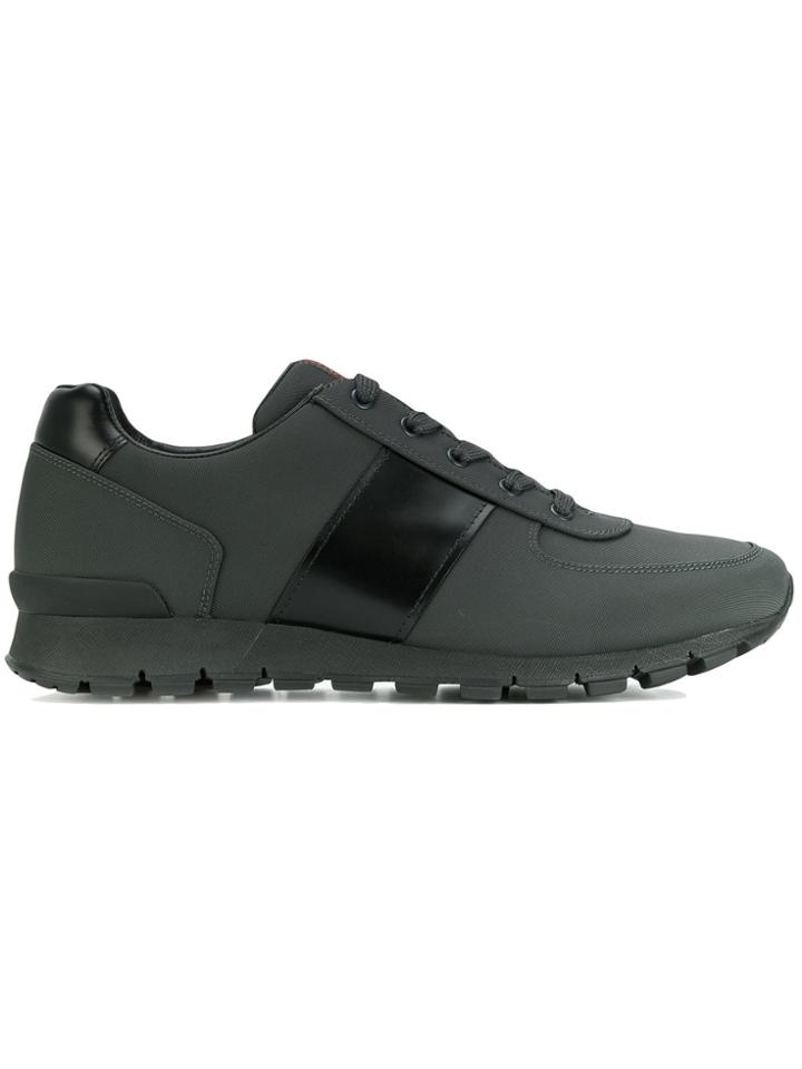 Prada Match Race Trainers - Grey