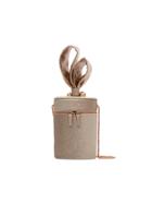 Sophia Webster Gold Metallic Bonnie Glitter Cross Body Cotton-blend