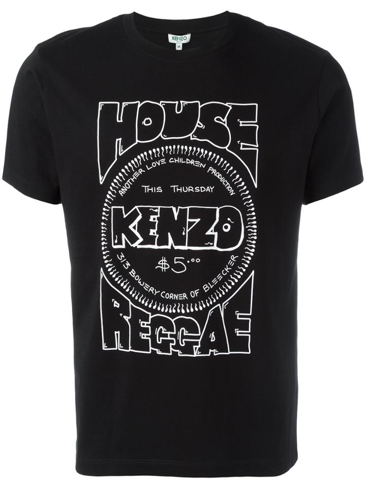 Kenzo House Of Reggae T-shirt - Black