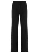 Reinaldo Lourenço - Straight Trousers - Women - Polyester - 36, Black, Polyester