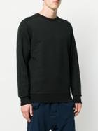 Les Benjamins Panelled Sweatshirt - Black