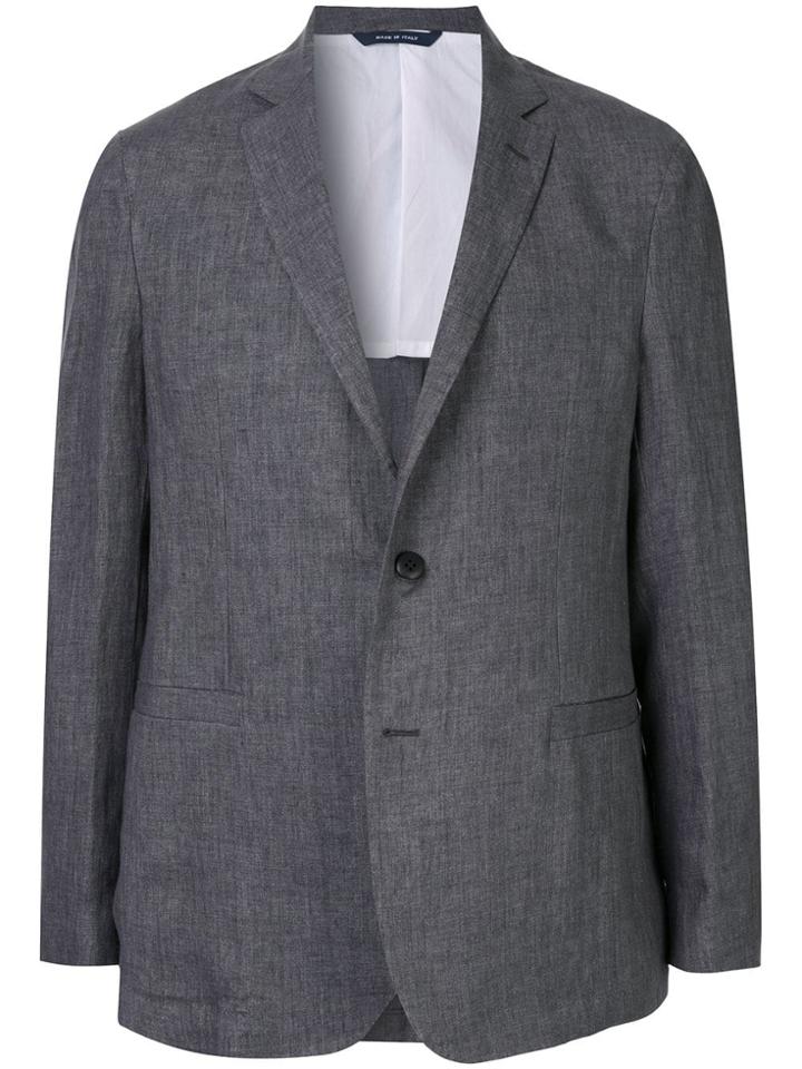 Sartorial Monk Plain Classic Blazer - Grey