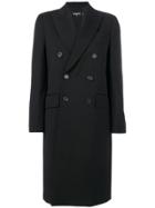 Dsquared2 Classic Buttoned Coat - Black