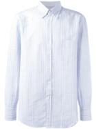 Brunello Cucinelli Striped Shirt, Men's, Size: Xxl, White, Cotton