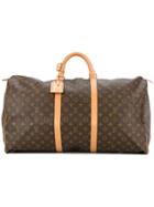 Louis Vuitton Vintage Keepall 60 Travel Bag - Brown
