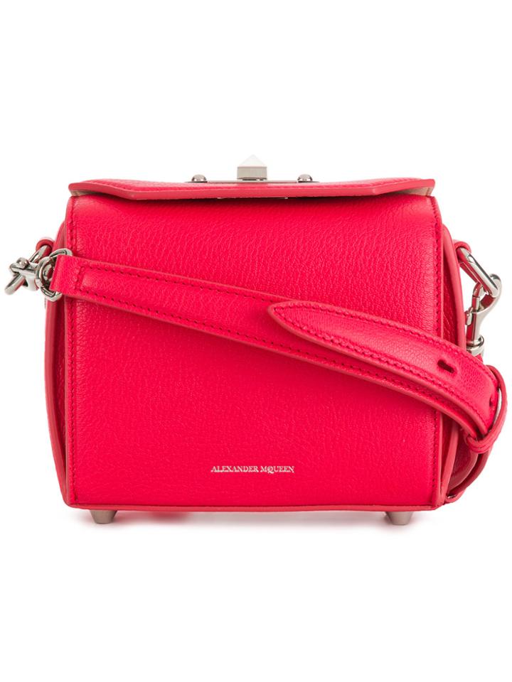Alexander Mcqueen Chain Shoulder Bag - Pink & Purple