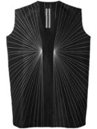 Rick Owens - Starburst Oversize Vest - Men - Silk/acrylic/polyester/wool - S, Black, Silk/acrylic/polyester/wool