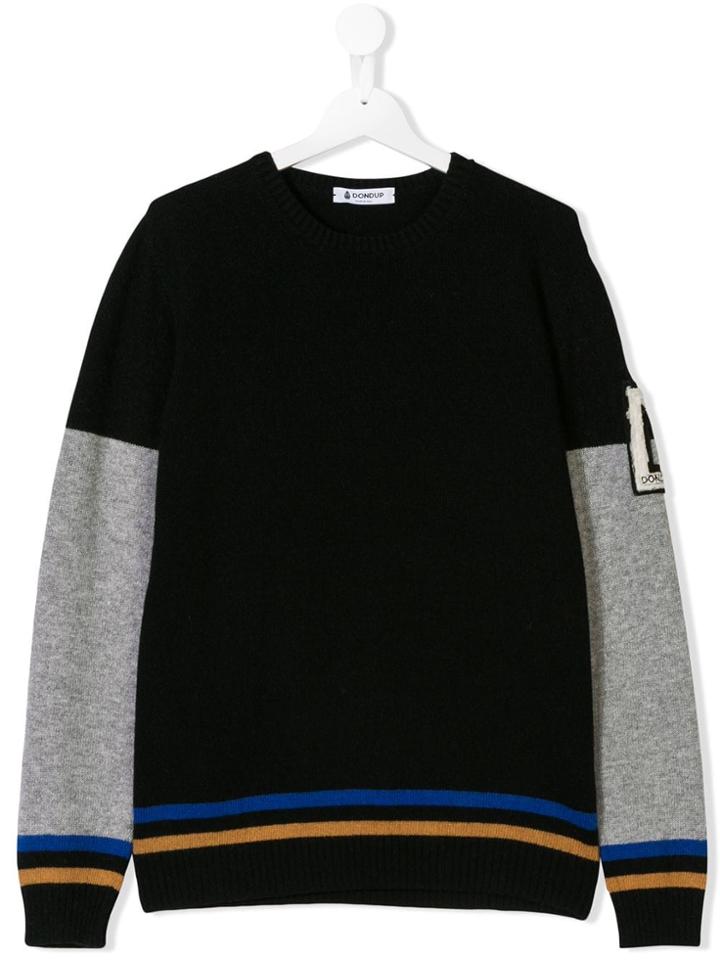 Dondup Kids Dondup Kids Dmma20fl98sd107 0553 Cotton - Black