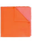 Fendi Colour Block Scarf - Yellow & Orange