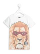 Madson Discount Kids Ninja Lion Print T-shirt