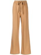 Loro Piana Palazzo Trousers - Brown