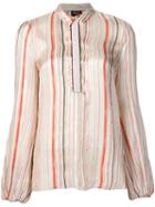 Giambattista Valli Striped Wide Fit Shirt