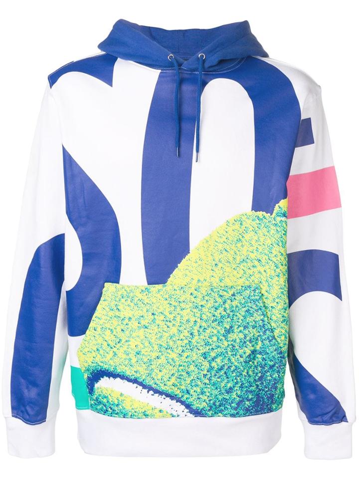 Paterson. Graphic Hoodie - Blue