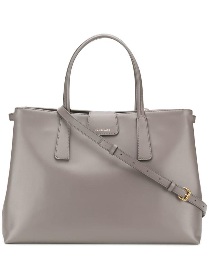 Zanellato Classic Tote Bag - Grey
