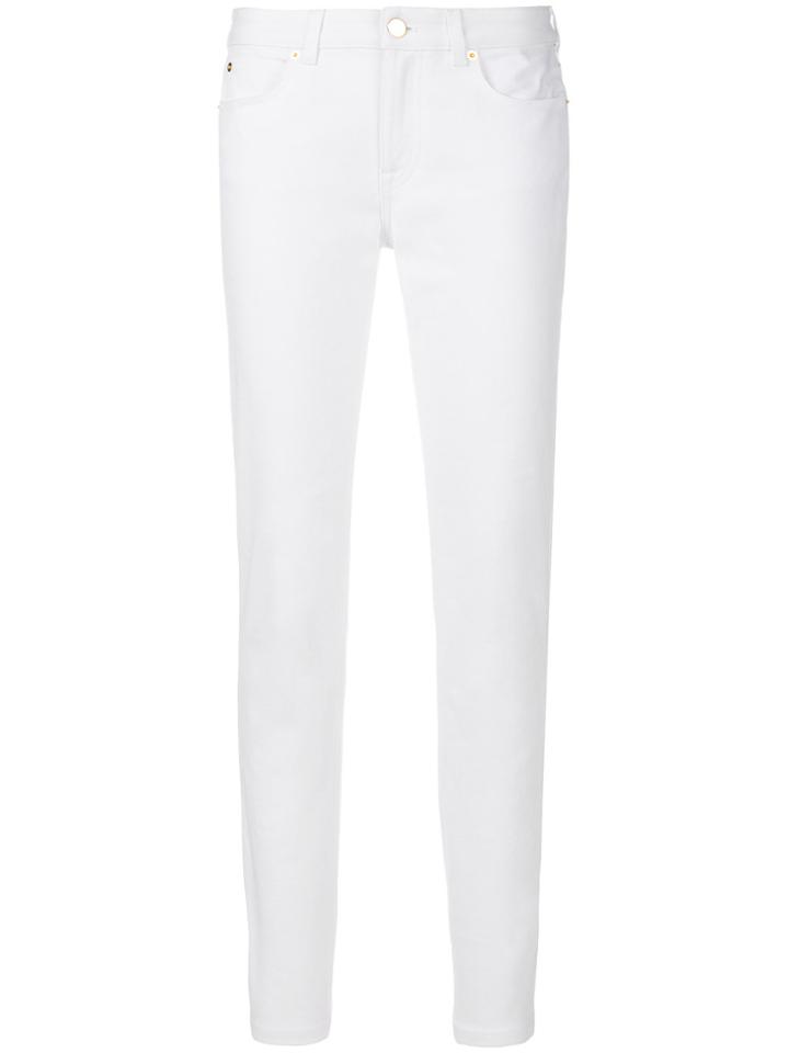 Lanvin Denim Skinny Jeans - White