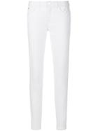 Lanvin Denim Skinny Jeans - White
